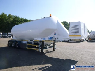 Feldbinder Powder tank alu 40 m3 + engine/compressor 2005 изображение 2 миниатюра