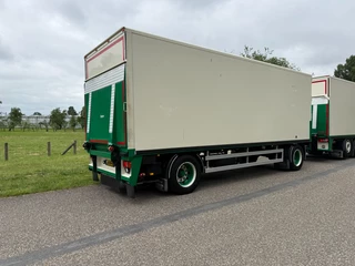 DAF CF 440 2016 - CF440 6X2 Bakwagen met 2 assige Floor schamel aanhangwagen NIEUWSTAAT obrazek 12