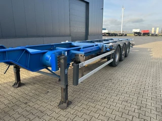 Contar N/A 2000 - 40FT HIGH CUBE chassis / liftaxle / drumbrakes / NL-Chassis/ APK 02-2026 bild 25