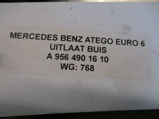 Mercedes-Benz Atego - A 956 490 16 10 UITLAATBUIS EURO 6 imagem 2 miniatura
