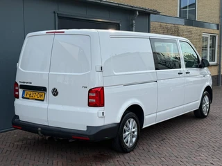 Volkswagen Transporter 2017 - 2.0 TDI L2 Airco Dubbel Cabine 102PK Trekhaak 1e Eigenaar NAP Euro 6 afbeelding 3 miniatuur