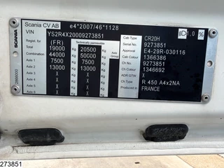Scania R 2020 - 450 EURO 6d, Retarder, Standairco image 7