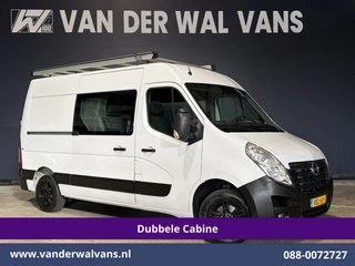 Opel Movano 2019 - 2.3 Turbo 146pk L2H2 Dubbele cabine Euro6 Airco | Imperiaal | Omvormer | 2500kg Trekhaak | LM velgen te koop