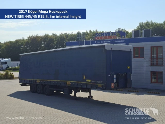 Kögel Semitrailer Curtainsider Mega 2017 afbeelding 1