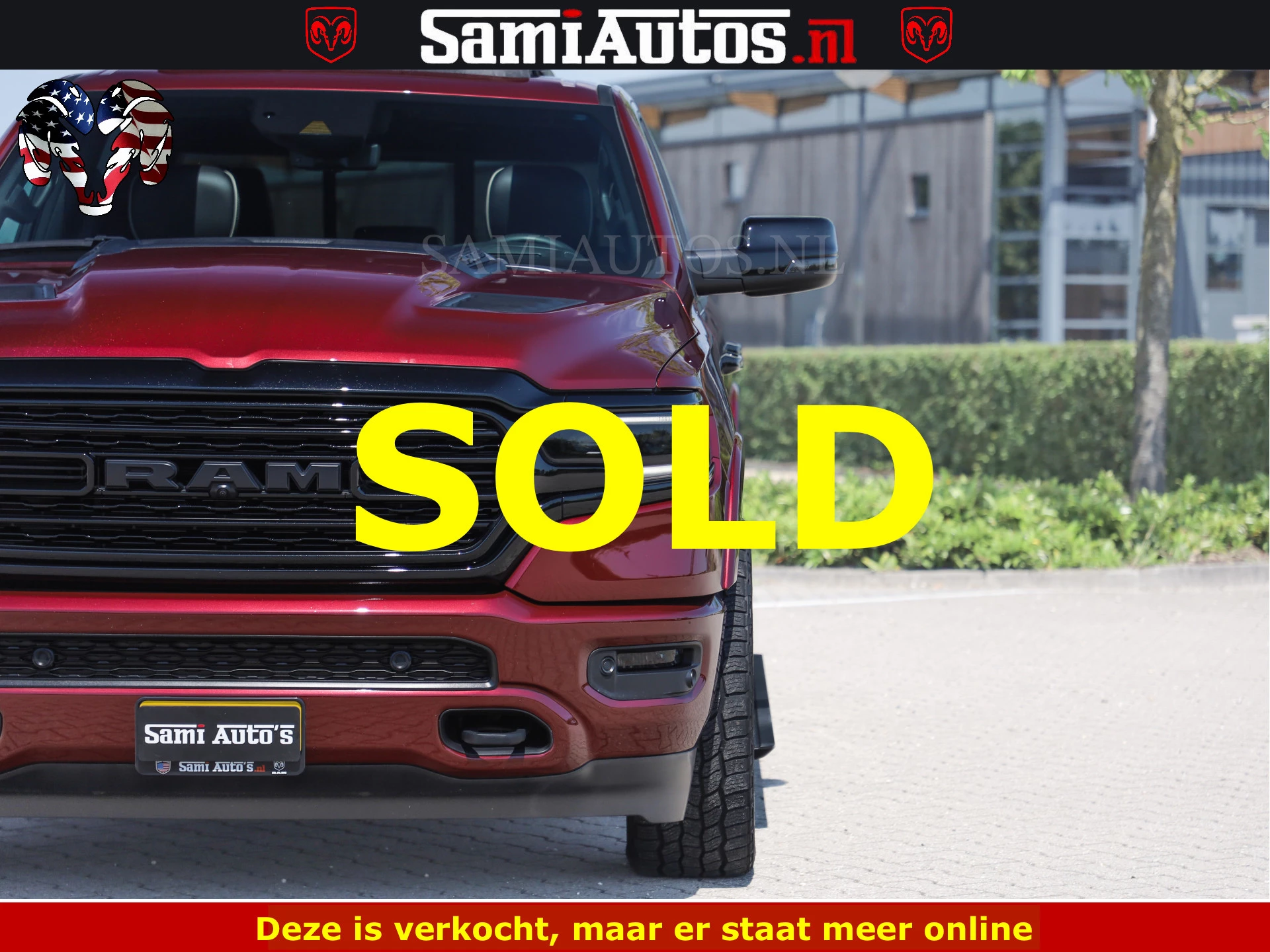 Dodge Ram Pick-Up 2024 - DELMONICO | LIMITED NIGHT 5.7 V8 | BOM VOL | HUD | LUCHTVERING | MEEST LUXE DUBBELE CABINE | 5 PERSOONS | obrázek 5