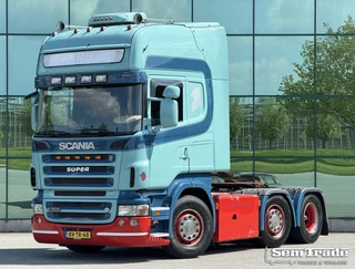 Scania R 2009 - R500 V8 EURO 5 RETARDER 6x2 TWINSTEER MANUAL GEARBOX 2X TANKS HOLLAND-TRUCK te koop