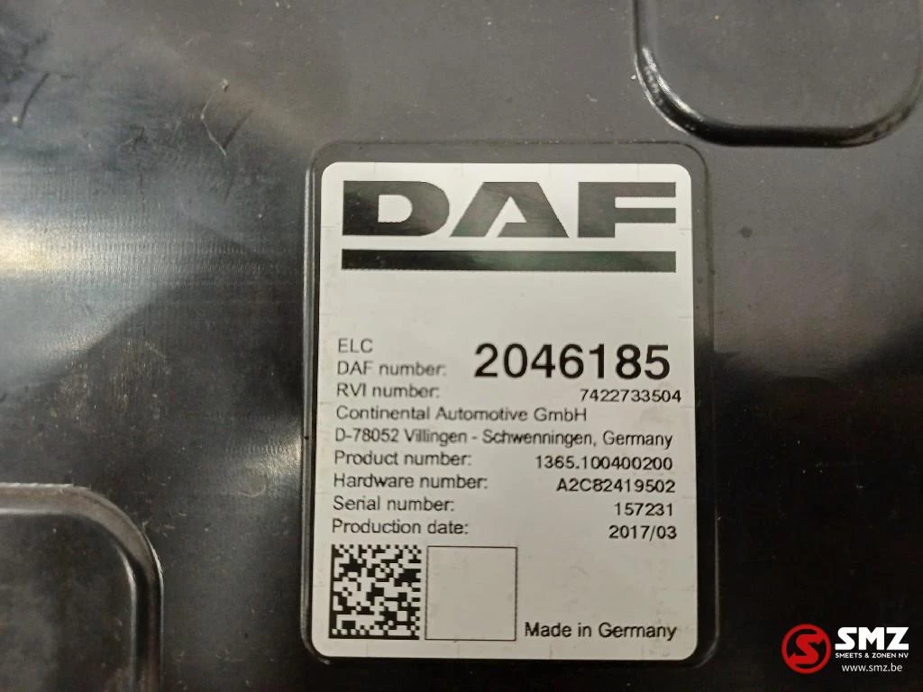 DAF 2017 - Occ ECU ELC regeleenheid DAF изображение 4