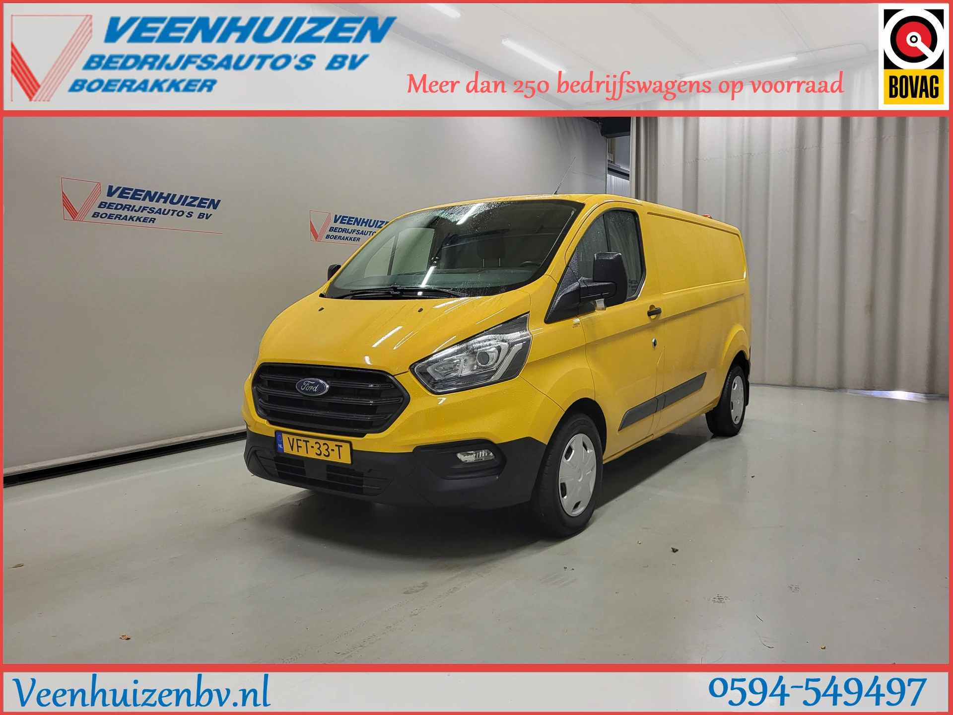 Ford Transit Custom 2020 - 2.0TDCI L2/H1 Euro 6! afbeelding 1