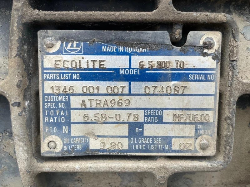 DAF - 1700557 ZF ECOLITE 6S800 TO 6,58-0,78 obrázek 3