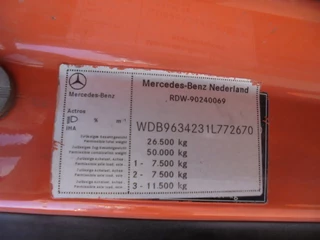 Mercedes-Benz Actros 2013 - 2542 6X2 GEARBOX PROBLEM NL TRUCK imagem 18