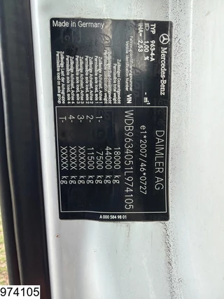 Mercedes-Benz Actros 2015 - 1843 EURO 6, Lohr, Combi, Retarder, Standairco immagine 7