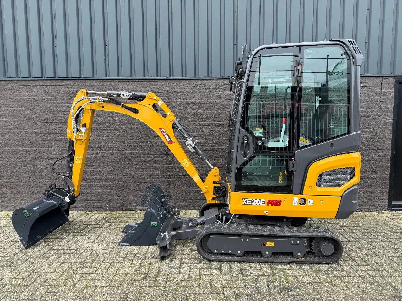 XCMG 2026 - XE20E PRO NIEUW Airco Snelwissel 3 Bakken Extra Functie KUBOTA MOTOR 5X Op Voorraad Bild 2