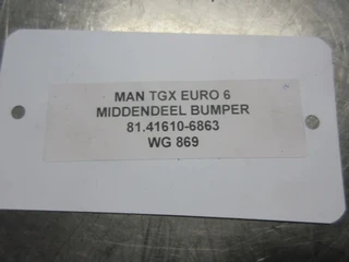 MAN - 81.41610-6863 BUMPER MIDDEN DEEL TGX EURO 6 afbeelding 3 miniatuur