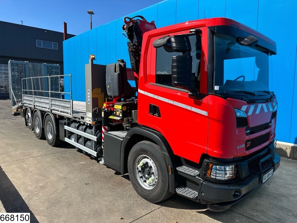 Scania G 2023 - 410 EURO 6e, CNG, 8x4, Retarder, Fassi obrázek 3
