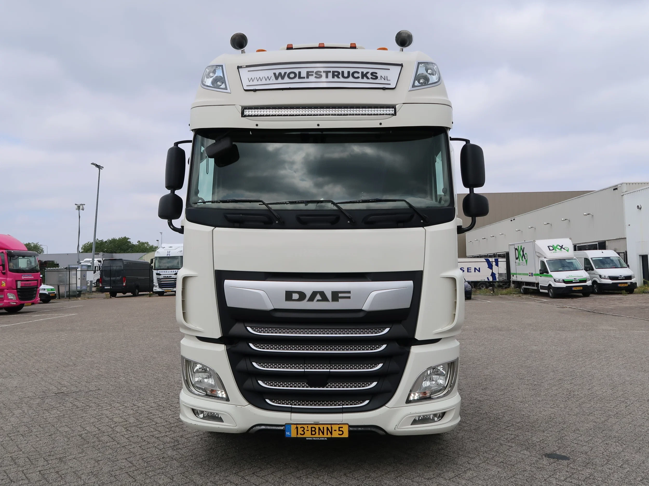 DAF XF480 2019 - 4x2 SSC, Hydr, Standkilma, ACC, NL Truck, TOP! afbeelding 2