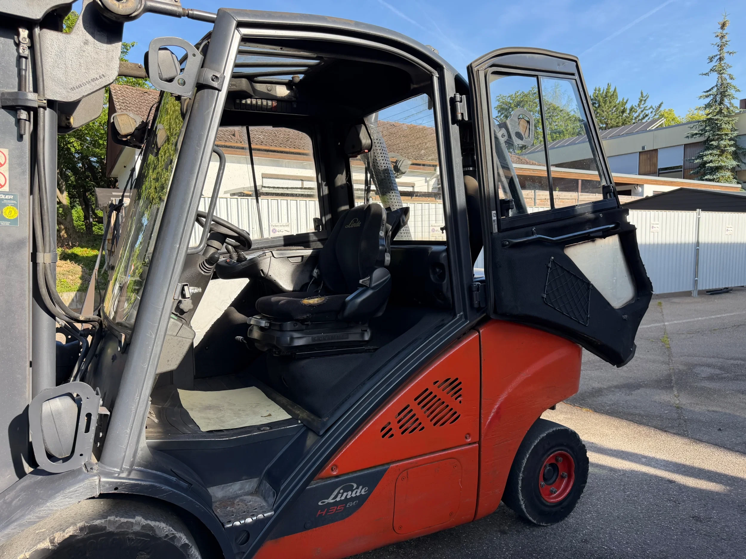 Linde H 35 D-02 EVO Diesel - Kabine, Duplex, Gabelverstellung afbeelding 15
