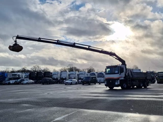 Renault C 2022 - 440 - 6x2*4 - HIAB X Pro 232 Crane - Meiler 3 seite kipper/Tipper - Retarder - Steering axle obrazek 41