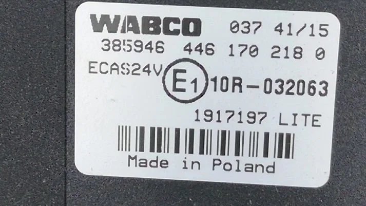 Wabco - Electrical System ECAS stuurkast DAF изображение 2