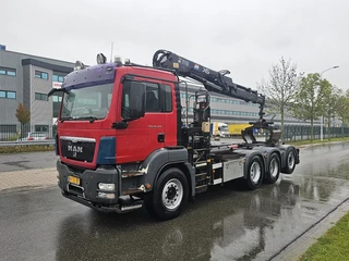 MAN TGS 2009 - 35.440 8x4 HIAB 166 D-2 HIDUO te koop