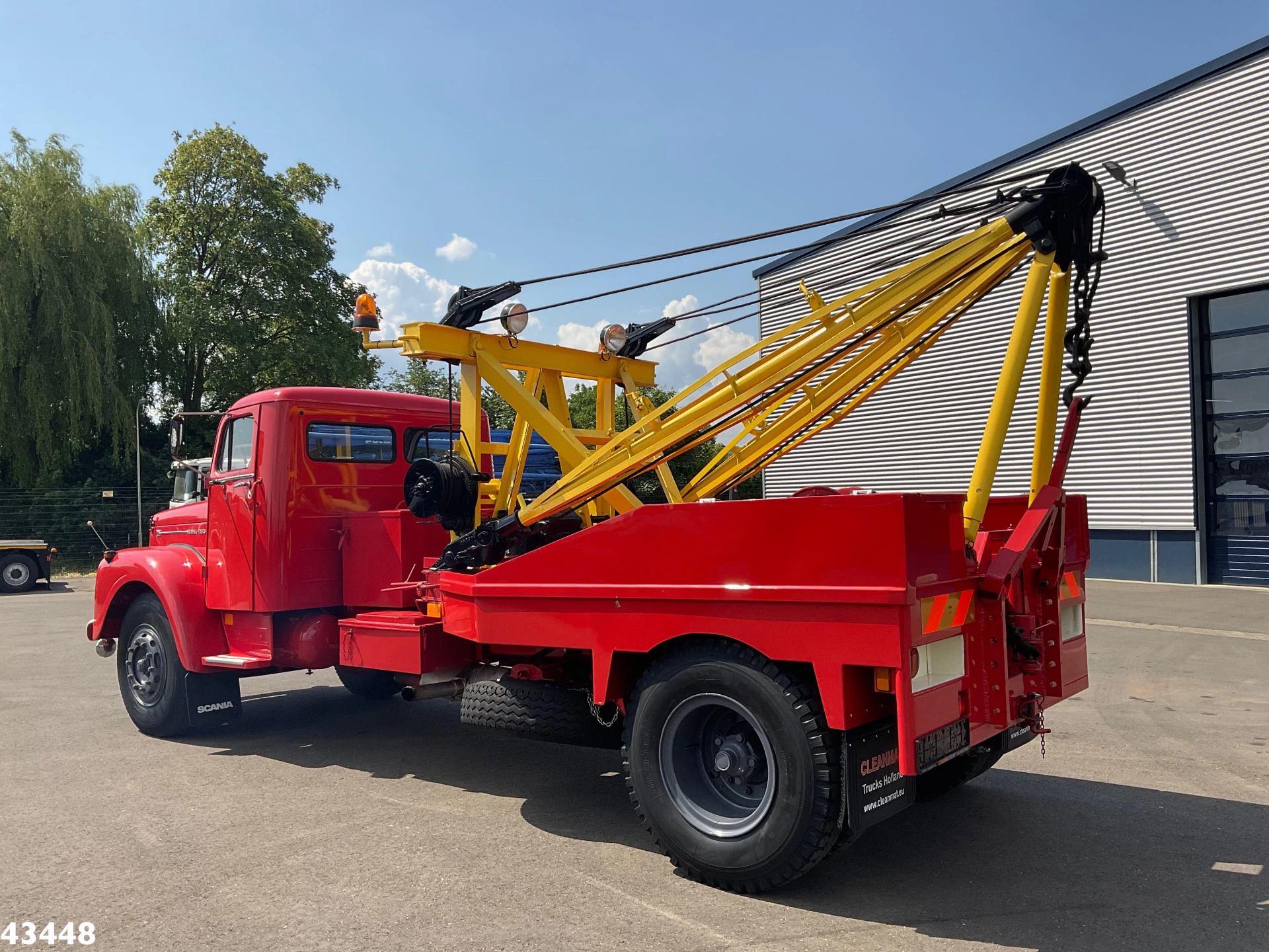 Scania L 1965 - Vabis L76 Ernest Holmes wrecker afbeelding 2