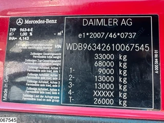 Mercedes-Benz Actros 2016 - 3363 6X4, EURO 6, Retarder image 7