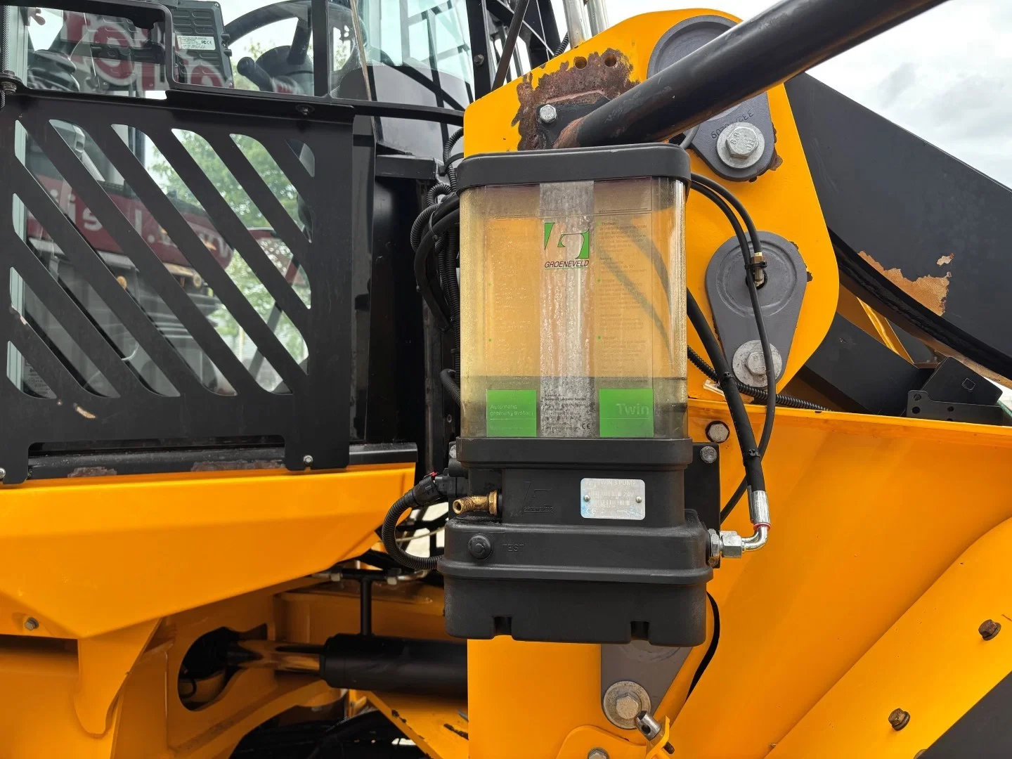JCB 2018 - 437WHT T4F Wheelloader, highlift with hightip bucket, 2018 year afbeelding 13