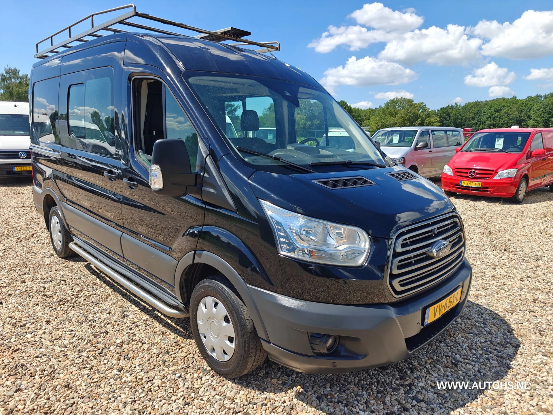 Ford Transit 2016 - 310 2.2 TDCI L2H2 Dubbele cabine 7 persoons , 1e Eig , cruise , camera , PDC , Apk april 2027. image 8