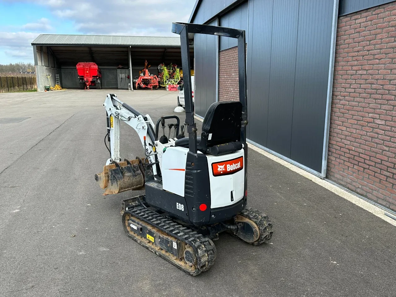Bobcat 2008 - E08 minikraan afbeelding 5