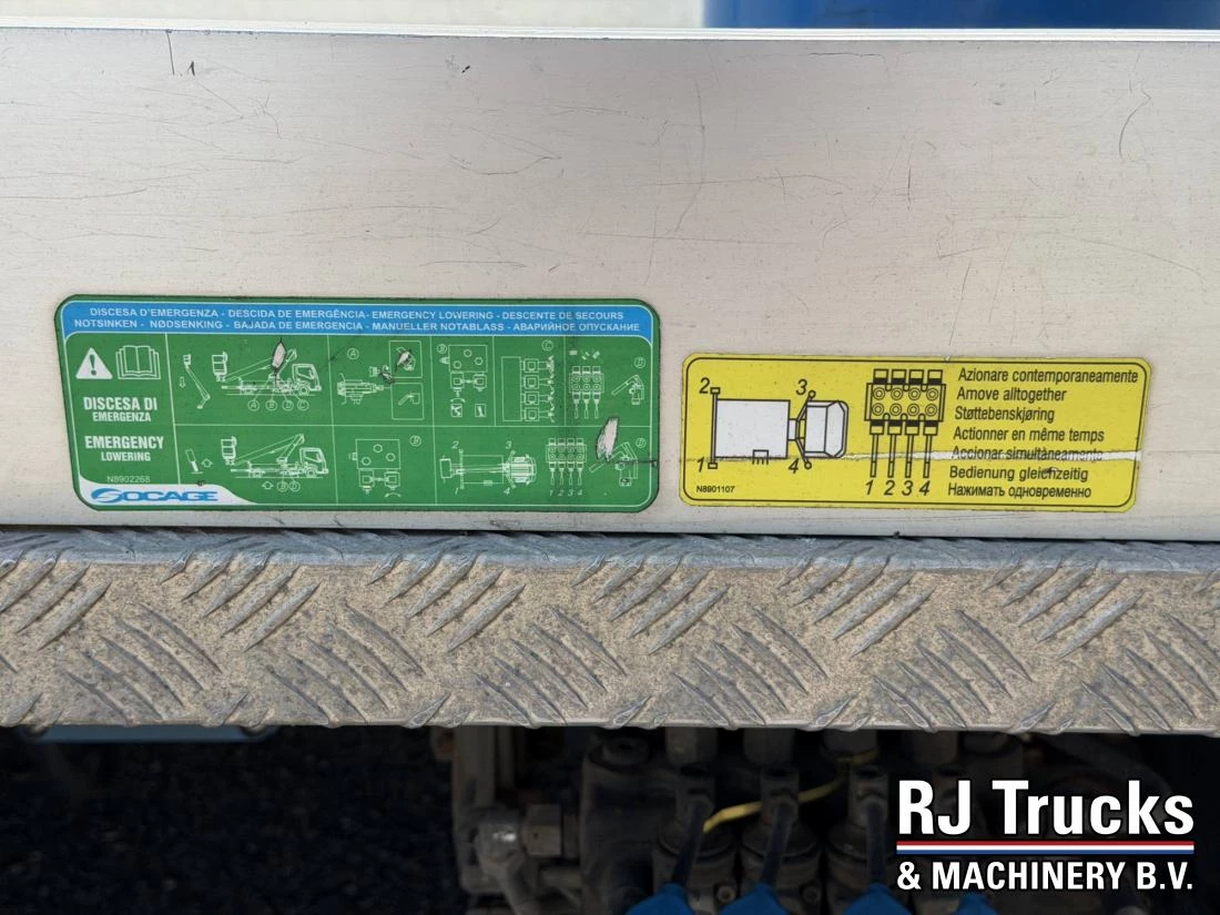 Nissan Cabstar 2017 - NT400 35.13 - Socage T318 | 18M | 10M Outreach | Euro 6 afbeelding 13