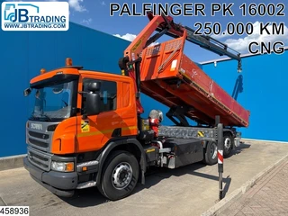 Scania P 2017 - 340 6x2, Euro 6, CNG, PTO, Palfinger, Remote te koop