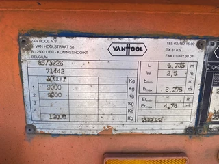 Van Hool N/A 1993 - / 20 FT Container Chassis / Drum Brakes obrazek 9