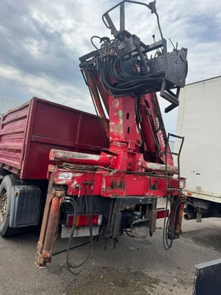 MAN TGA 2001 - 26-410 , 6x2 , Tipper , Crane Atlas 140.1 image 9
