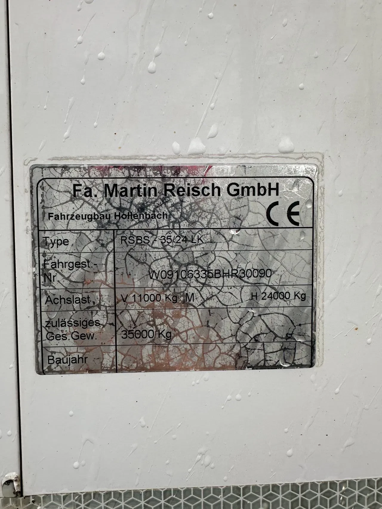 Reisch 2011 - RSBS-35/24 LK *Walkingfloor/Schubboden *82 cbm *Getreide *BODEN TOP! imagem 21