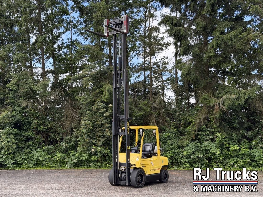 Hyster H3.20XML - ONLY 1.317h | Triplex 5.36M | Side Shift | Monotro 2004 afbeelding 18