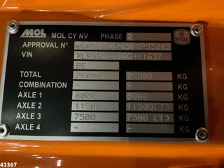 DAF FAN CF 340 VDK 22m³ AE Weighing system 2023 - N/A image 24