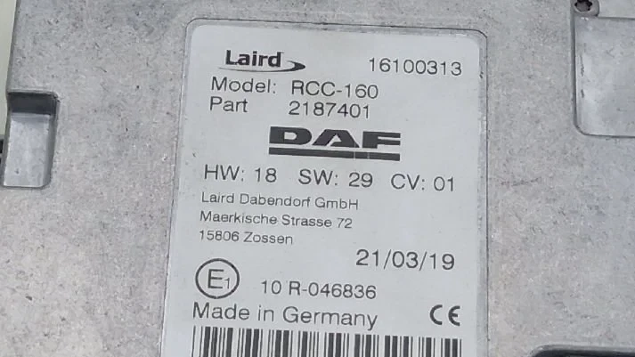 DAF - 2187401 | ECU phone module Bild 2
