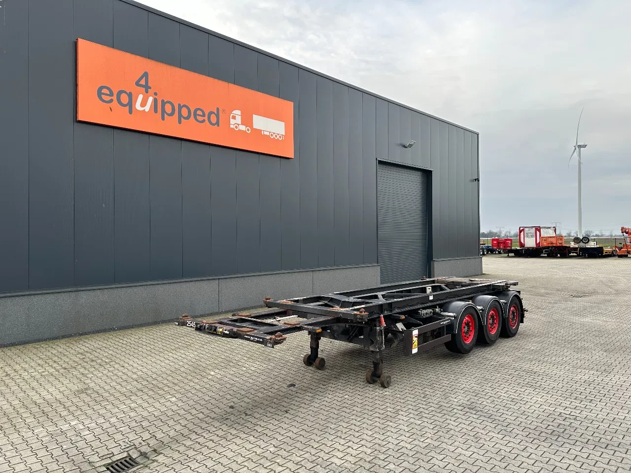 Van Hool 2005 - 20FT Tipping-chassis, ADR (EX/II, EX/III, FL, AT), SAF + DISC, 2 liftaxles изображение 31
