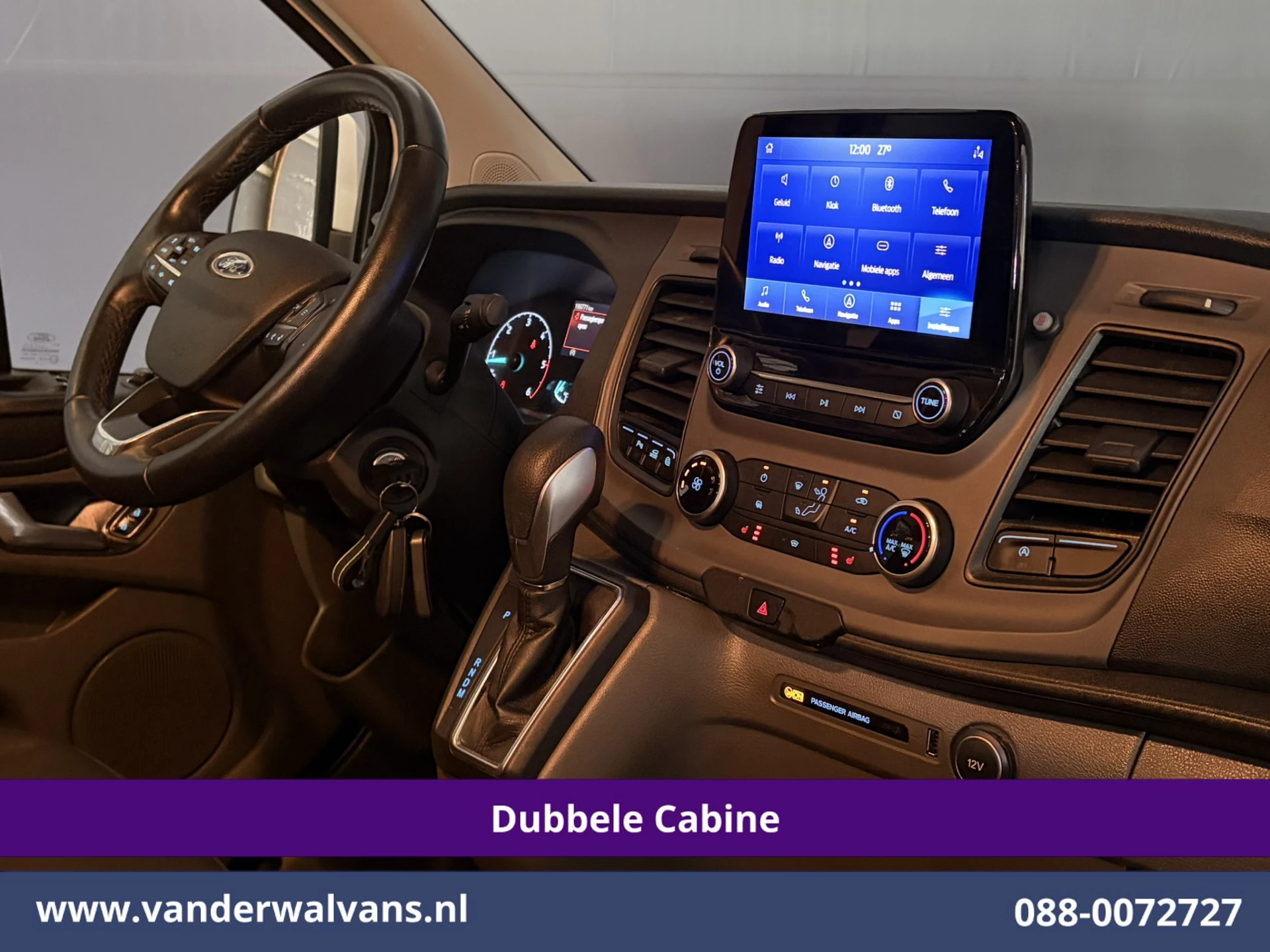Ford Transit Custom 2020 - 2.0 TDCI 131pk Automaat L2H1 Dubbele Cabine Euro6 Airco | Xenon | 6-Zits | Camera | Apple Carplay | Adaptieve Cruisecontrol zdjęcie 16