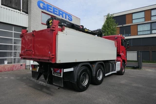 MAN TGS 2015 - 26.480 | 6X6 | 2 Side Tipper + Hydraulic dust cover | PALFINGER Q170Z84TI + Easy fold | 671711Km | 2015 | Smart Tacho 2 | Full Steel | Drum brakes | Trailer coupling | TUV/MOT/APK 02-2027 | NL-Truck obrazek 8
