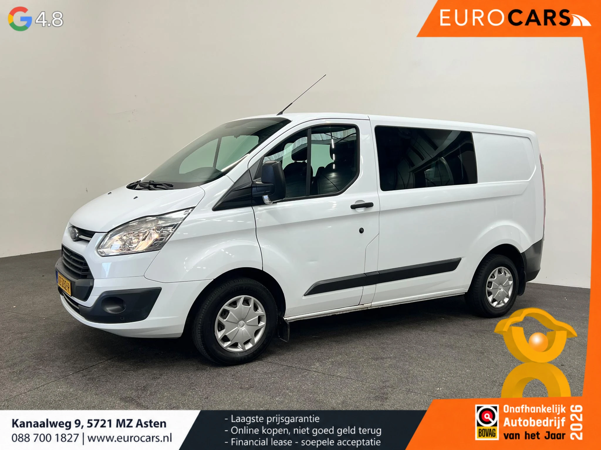Ford Transit Custom 2016 - 270 2.0 TDCI L1H1 Ambiente Dubbele Cabine image 1