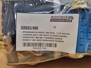Loading belt 9m with closed hooks N/A - N/A obrazek 2