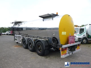 Fruehauf Bitumen tank inox 28 m3 / 1 comp 1994 imagen 3 miniatura