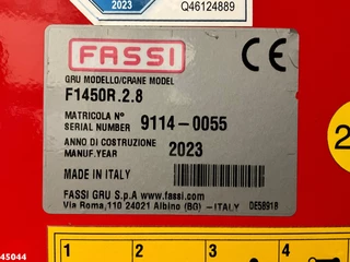 Volvo FH 2023 - 540 8x2 Fassi 145 Tonmeter laadkraan + Fly-JIb Just 7.187 Km! Demo voertuig! obrazek 35