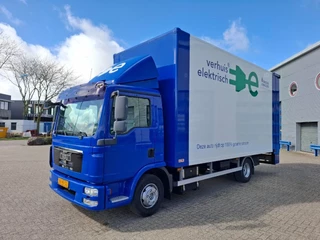 MAN TGL 2010 - E-TGL 8.180 / 100% ELECTRIC / ONLY:1852 KM / 150KW / 75 KM RANGE / NL MOVING TRUCK / LOADING PLATFORM / STAMPS / AUTOMATIC / 2010 zdjecie 2