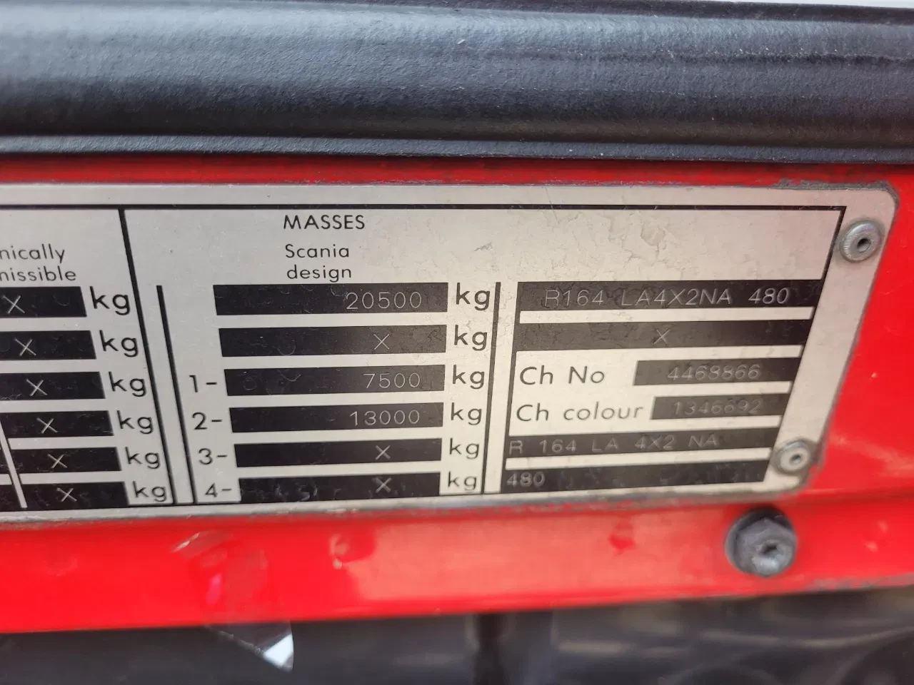Scania R 2002 - R164-480 V8 LA4X2NA Topline manual retarder old tacho afbeelding 8