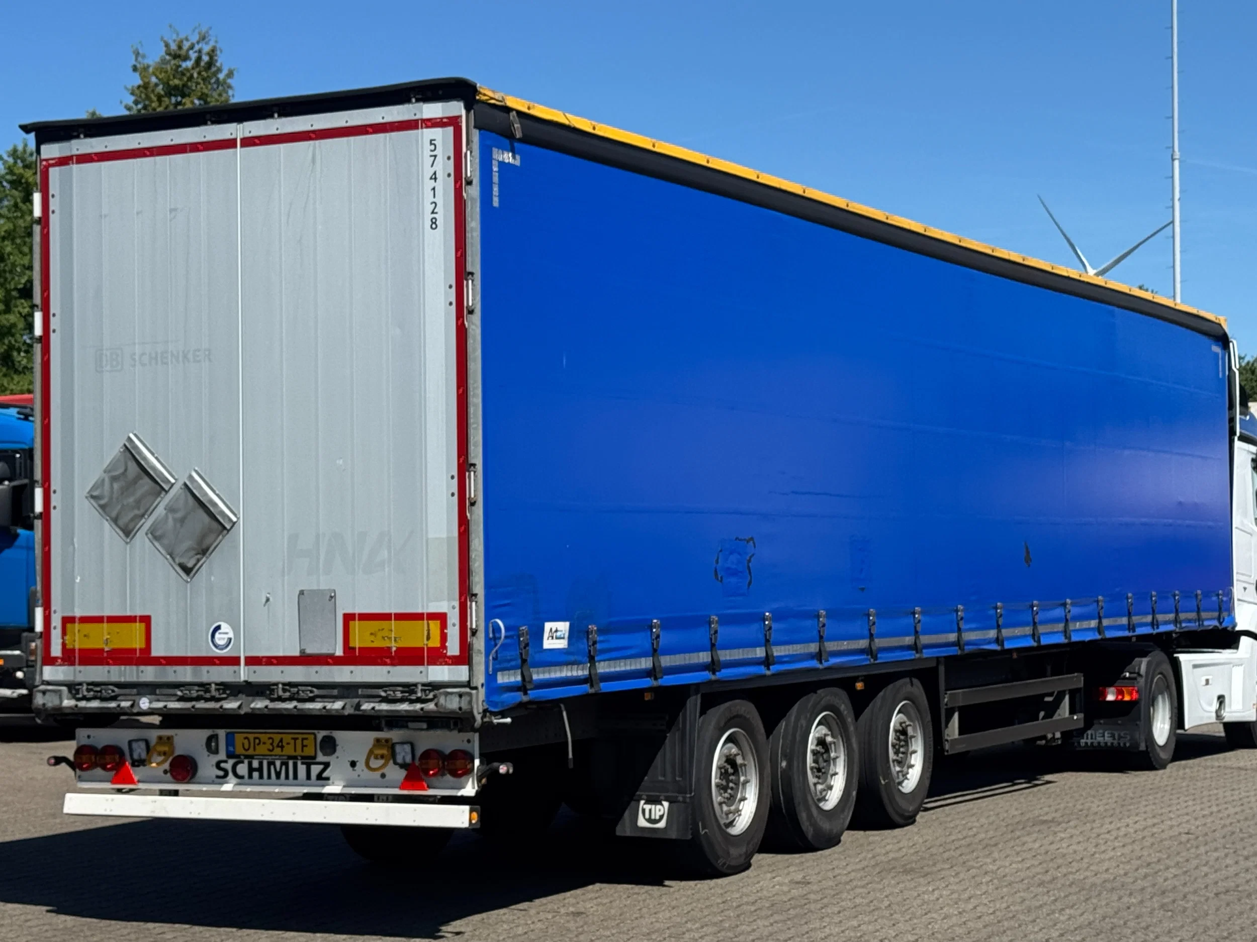 Schmitz Cargobull 2017 - Schuifzeil -Dak / Rotos-Disc afbeelding 1
