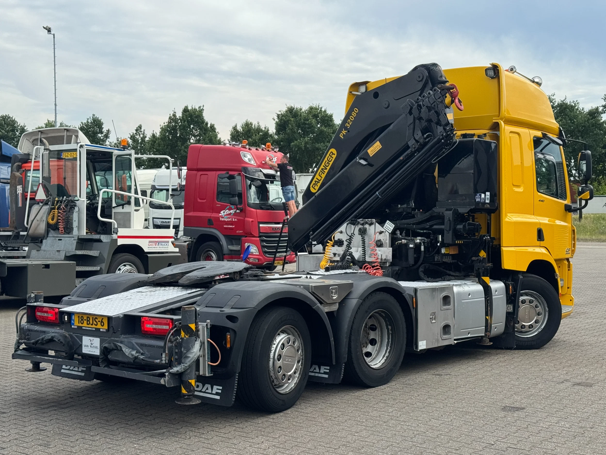 DAF CF 440 2017 - Palfinger PK32080 imagem 8