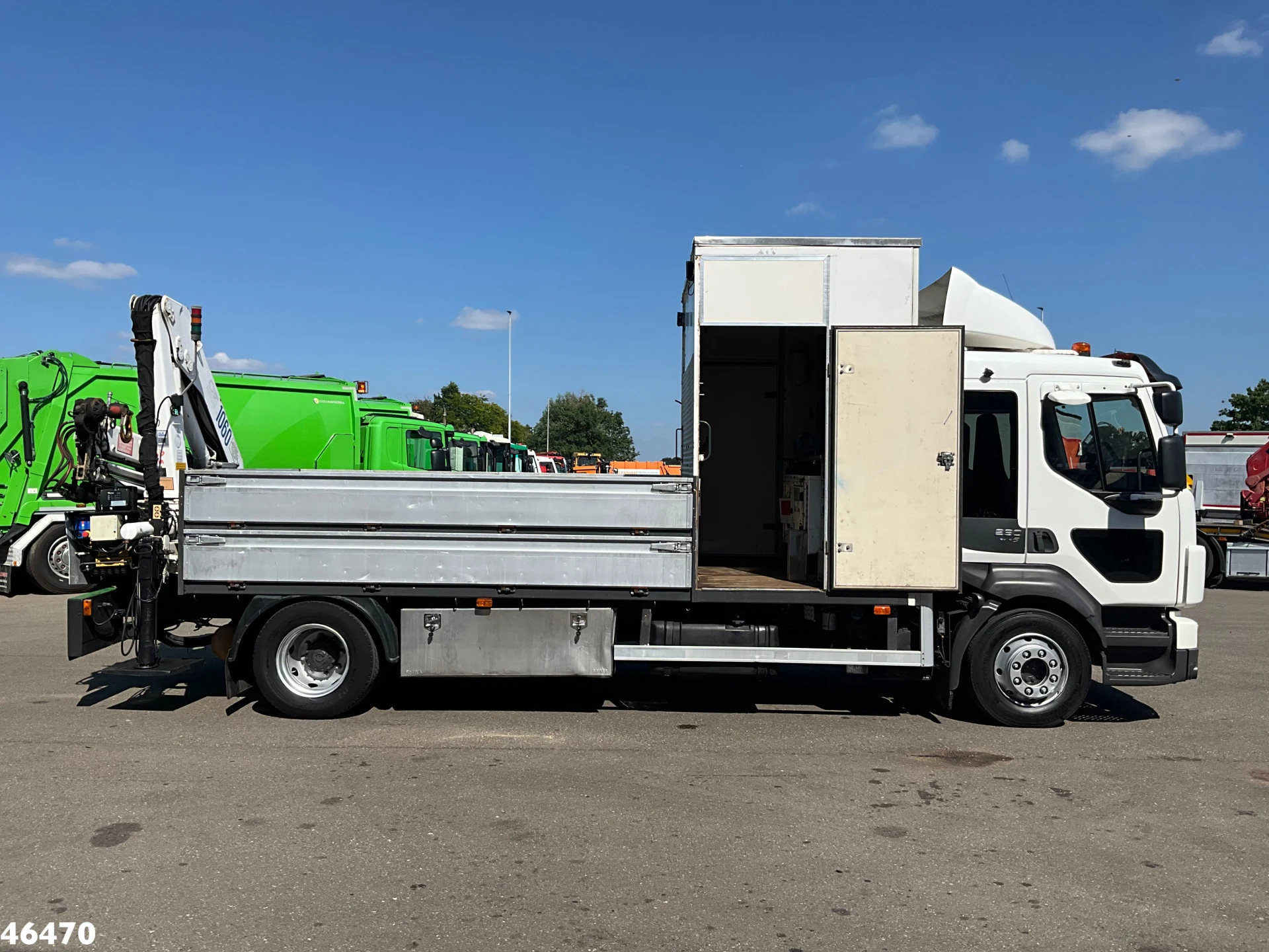 Volvo FL 280 Euro 5 HMF 10 Tonmeter laadkraan 2008 obrázek 5