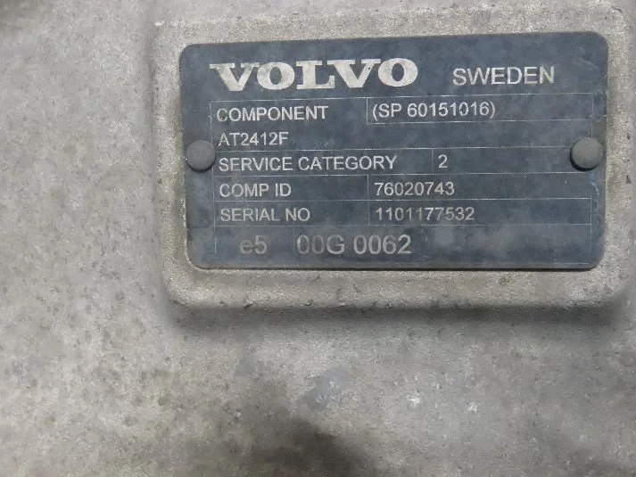 Volvo - 60151016 Versnellingsbak AT2412F Volvo imagem 3