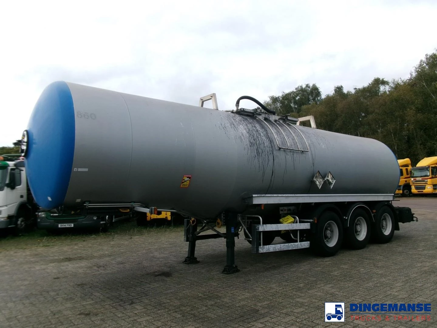 Magyar Bitumen tank inox 32 m3 / 1 comp 1996 imagen 1